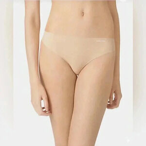 NWT lot of 3 Natori/Commando lightweight jersey stretch thong panty underwear XS